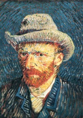 110419 Vincent Van Gogh - autoportrait, Van Gogh Museum, Amsterdam