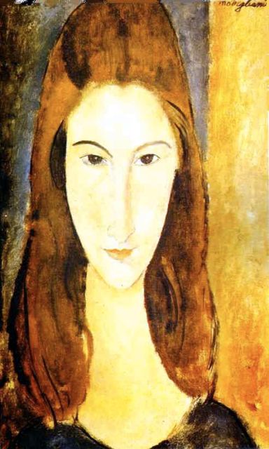 Modigliani - Portrait de Jeanne Hébuterne (1898 -1920)
