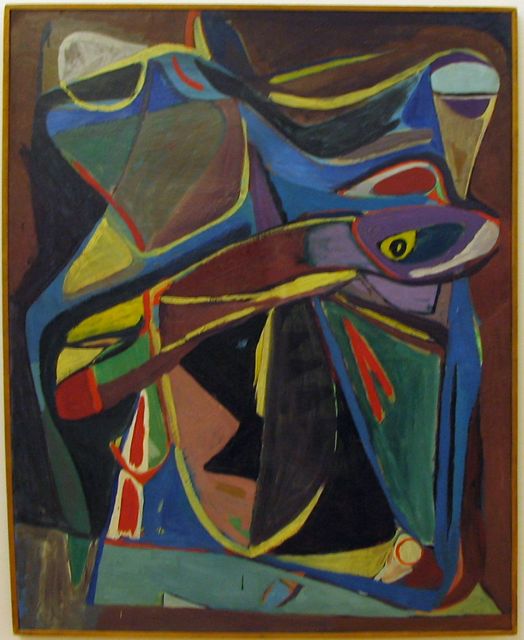 Bram Van Velde, 1947, Beaubourg, centre Pompidou