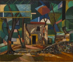 Auguste Herbin - Paysage de Céret, août 1913 (MAMVP)