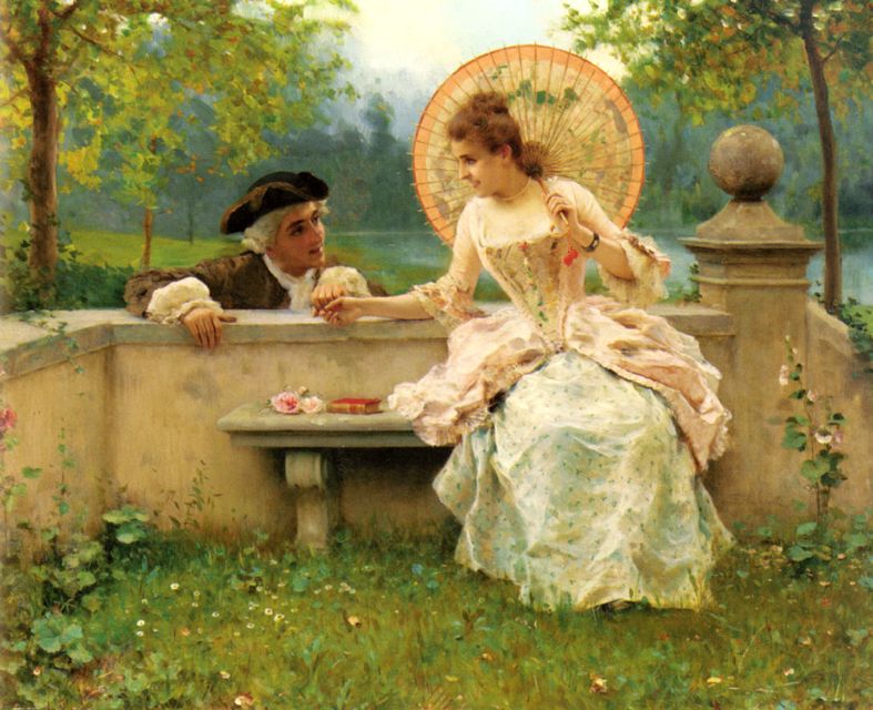 Andreotti Federico - A Tender Moment In The Garden