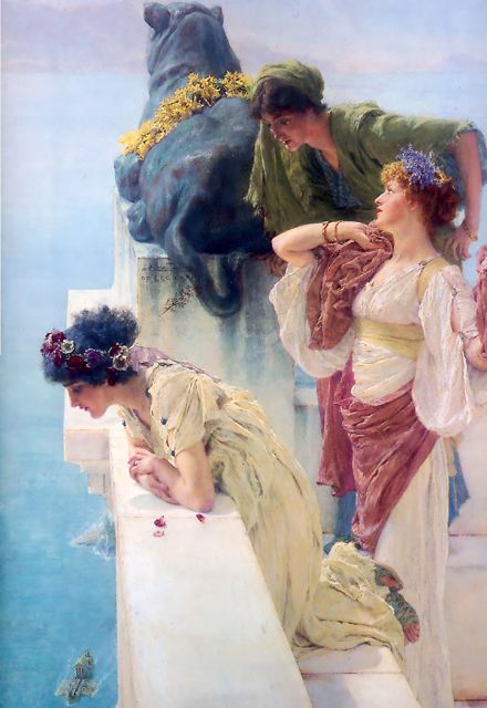 Alma Tadema - A coign of vantage