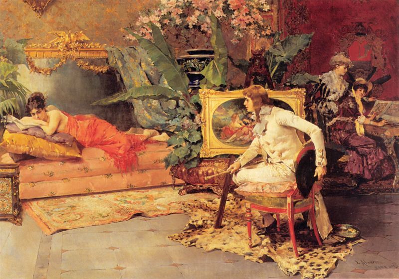 Catala L - The Artist's Model