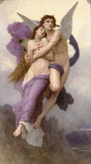 Bouguereau - Le ravissement de Psyché